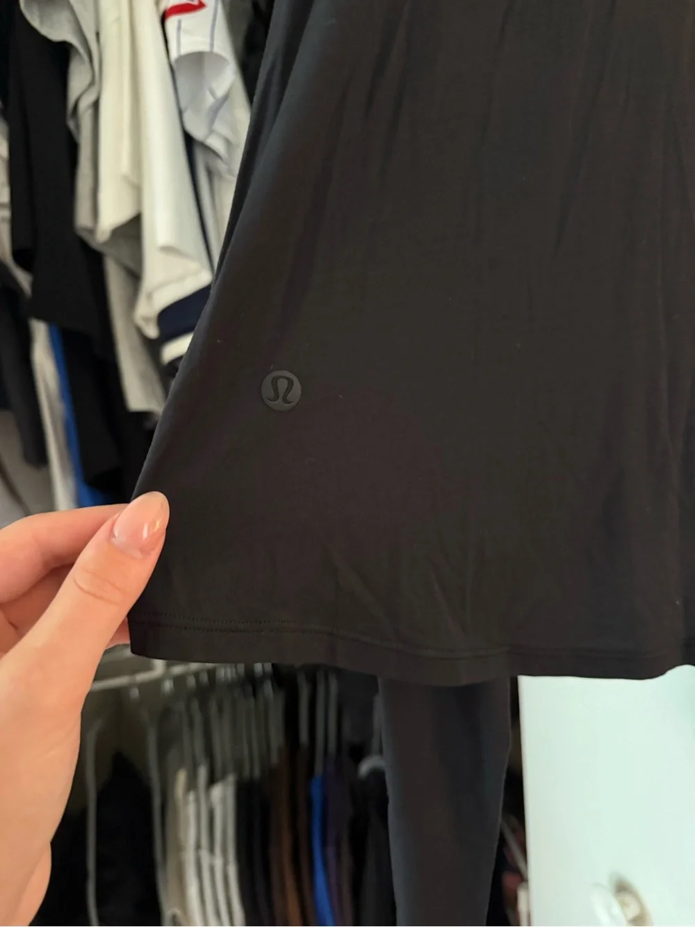 lululemon athletica Black Long-Sleeve Women's Top